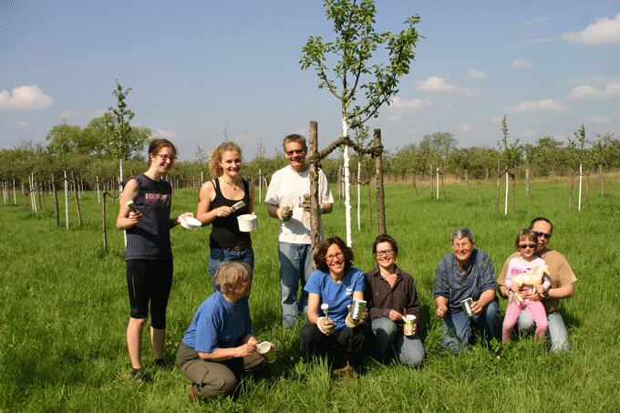 Arbeitsgruppe Köppchensee 2014- Foto: Katrin Koch