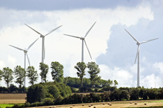 Windkraftanlagen - Foto: v