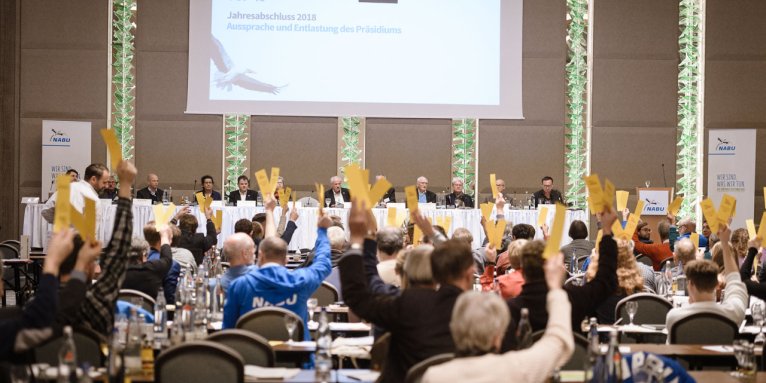 Bundesvertreter*innenversammlung des NABU 2019 - Foto: NABU/Guido Rottmann