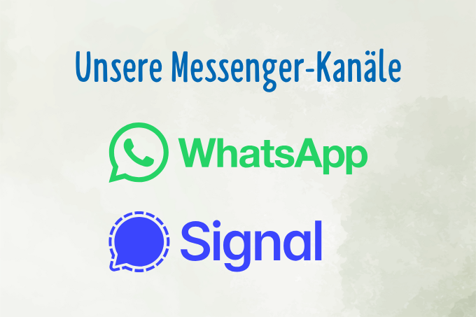 Unsere Messenger-Kanäle