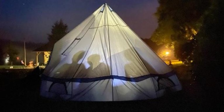 Zelten für das maximale Naturerlebnis - Foto: Annette Prien