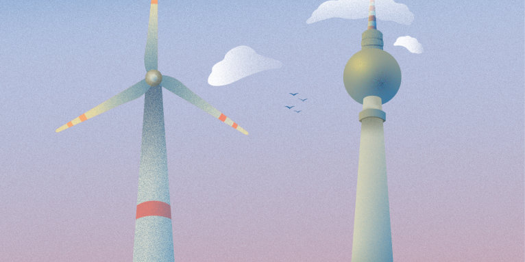 Windkraft Berlin - Grafik: Ruth Lankeit